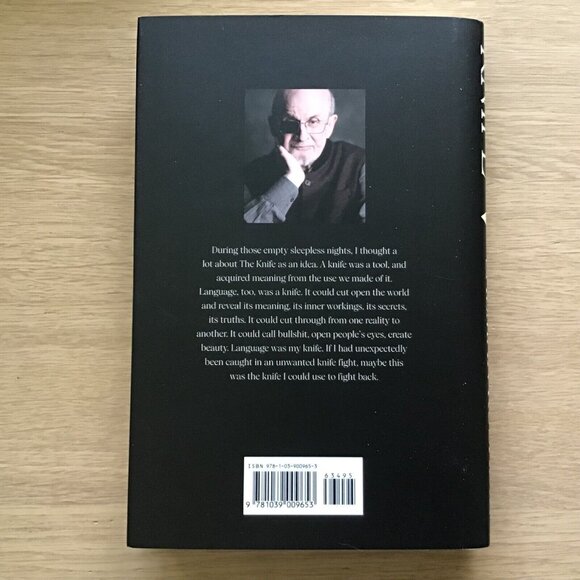 Knife Meditations After an Attempted Murder Salman Rushdie First Edition FLAWS - Picture 3 of 7